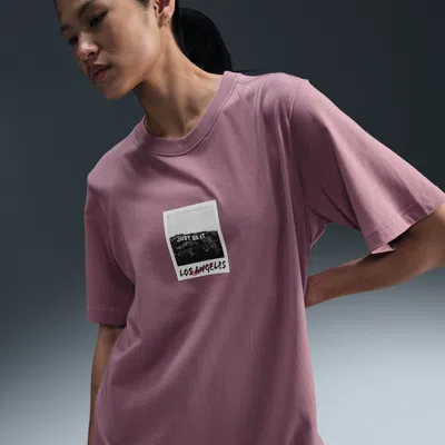 Nike Women's  Sportswear Crew-neck T-shirt In Purple