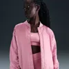 Nike Women's  Sportswear Destroyer Oversized Woven Jacket In Pink
