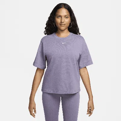 Nike Women's  Sportswear Essential Boxy T-shirt In Neutral