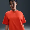 Nike Women's  Sportswear Essential Boxy T-shirt In Red