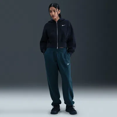 Nike Women's  Sportswear Essential Collection Fleece Pants In Blue