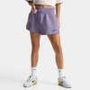 Nike Women's  Sportswear Phoenix Fleece High-waisted Loose Shorts In Smokey Mauve