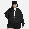 Nike Women's  Sportswear Essential Oversized Bomber Jacket (plus Size) In Black