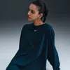 Nike One Classic Dri-fit Long Sleeve Training Top In Blue