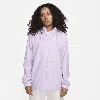 Nike Women's  Sportswear Essential Repel Woven Jacket In Purple