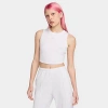 Nike Women's  Sportswear Chill Knit Tight Cropped Mini-rib Tank Top
