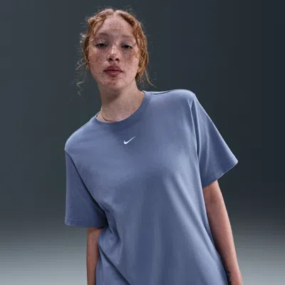 Nike Women's  Sportswear Essential T-shirt In Blue