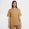 Nike Women's  Sportswear Essential T-shirt In Brown
