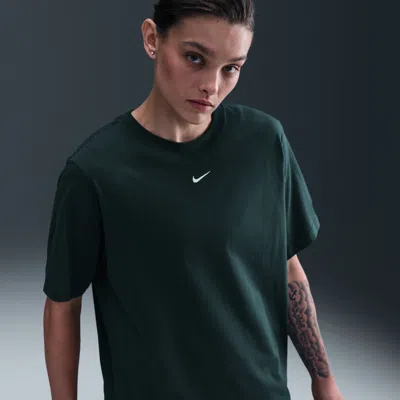 Nike Women's  Sportswear Essential T-shirt In Green