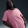 Nike Women's  Sportswear Essential T-shirt (plus Size) In Pink