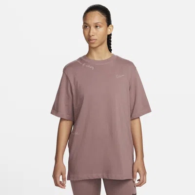 Nike Women's  Sportswear Essential T-shirt In Purple