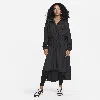 Nike Women's  Sportswear Essential Trench Coat In Black