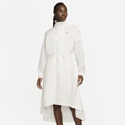 Nike Women's  Sportswear Essential Trench Coat In White