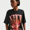 Nike Women's  Sportswear Essentials Boxy T-shirt In Black