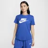 Nike Women's  Sportswear Essentials Logo T-shirt In Blue