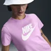 Nike Women's  Sportswear Essentials Logo T-shirt In Pink