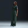 Nike Sportswear Everything Wovens Mid-rise Open-hem Pants In Green