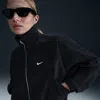 Nike Everything Woven Repel Uv Protection Jacket In Black