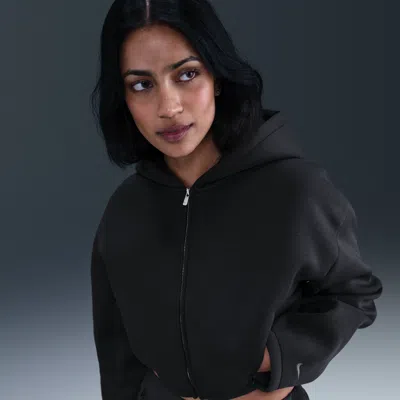 Nike Women's  Sportswear Full-zip Jacket In Black