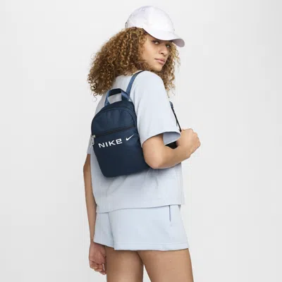 Nike Women's  Sportswear Futura Mini Backpack (6l) In Blue