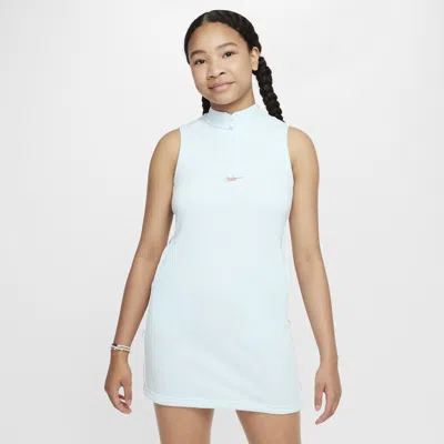 Nike Kids' Sportswear Sleeveless Dress In Blue