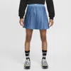 Nike Kids' Women's  Sportswear Girls' Pleated Skirt In Blue