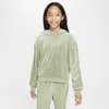 Nike Women's  Sportswear Girls' Pullover Hoodie In Green