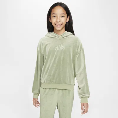 Nike Kids' Women's  Sportswear Girls' Pullover Hoodie In Green