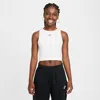 Nike Kids' Women's  Sportswear Girls' Ribbed Tank Top In White