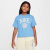 Nike Kids' Women's  Sportswear Girls' T-shirt In Blue Beyond