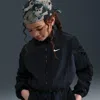 Nike Kids' Women's  Sportswear Girls' Woven Jacket In Black