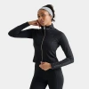 Nike Women's Sportswear Gym Life Full-zip Jacket In Black