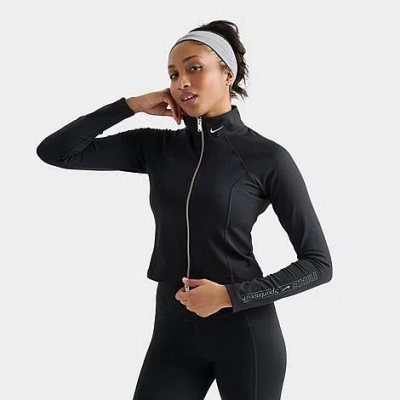 Nike Women's Sportswear Gym Life Full-zip Jacket In Black