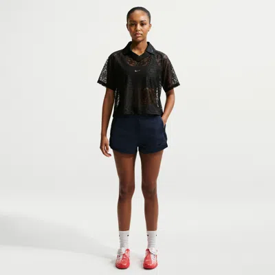 Nike Women's  Sportswear High-waisted 2" Shorts In Blue
