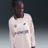 Nike Women's  Sportswear Long-sleeve Jersey Top In Pink