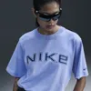 Nike Women's  Sportswear Loose Short-sleeve Graphic T-shirt In Blue