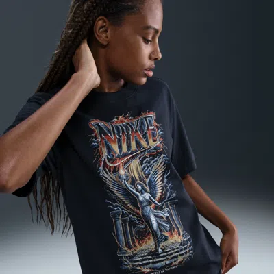 Nike Women's  Sportswear Loose T-shirt In Black