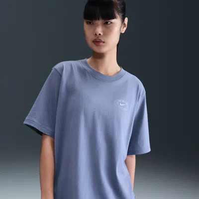 Nike Women's  Sportswear Loose T-shirt In Blue