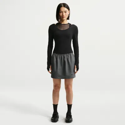 Nike Women's  Sportswear Loose Woven Skirt In Black