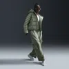 Nike Women's  Sportswear Low-rise Oversized French Terry Open-hem Pants In Green
