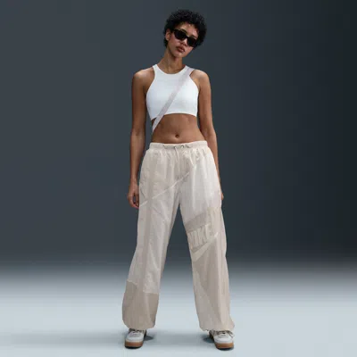 Nike Sportswear Street Woven Oh Pants Sail/light Orewood Brown In White