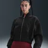 Nike Destroyer Fleece Bomber Jacket In Black