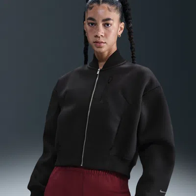 NIKE WOMEN'S  SPORTSWEAR MODERN FLEECE OVERSIZE DESTROYER JACKET,1015771301