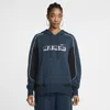 Nike Women's  Sportswear Oversized Fleece Pullover Hoodie In Blue