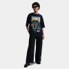Nike Women's Sportswear Oversized Graphic T-shirt In Black