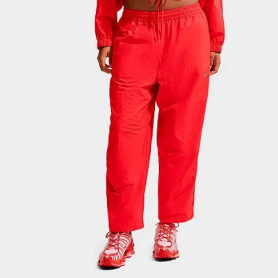 Nike Women's Sportswear Oversized High-waisted Woven Pants In Red