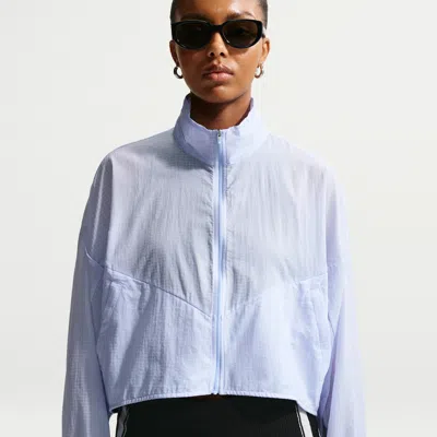 Nike Women's  Sportswear Oversized Lightweight Ripstop Jacket In Blue