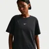Nike Plus Size Sportswear Oversized Short-sleeve T-shirt In Black