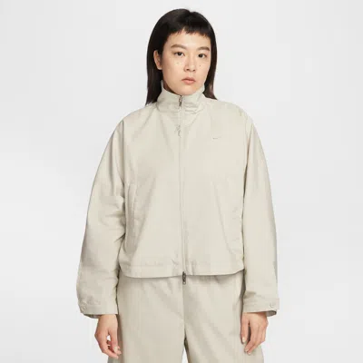 Nike Women's  Sportswear Oversized Woven Jacket In Gray
