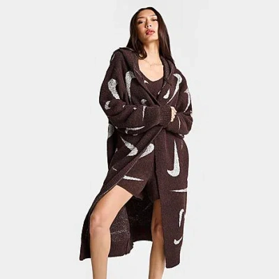 Nike Women's Sportswear Phoenix Cozy Knit Cardigan In Multi